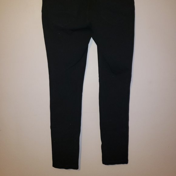Tristan Women's Size M Blck High Waist Fitted Thigh Stretch Pants - Pre-Owned - Picture 4 of 7